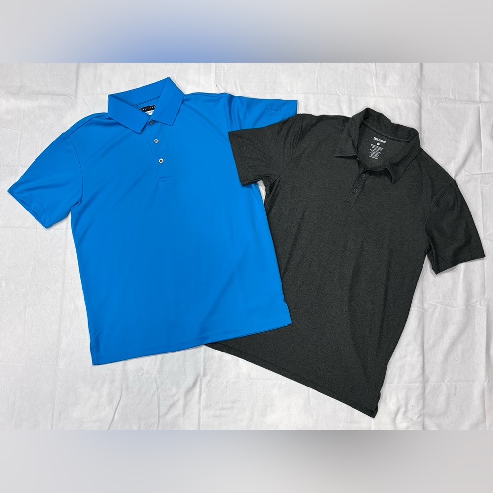 Men’s Golf Polo Shirts PGA Tour Airflux Size Small True Classic Size Medium